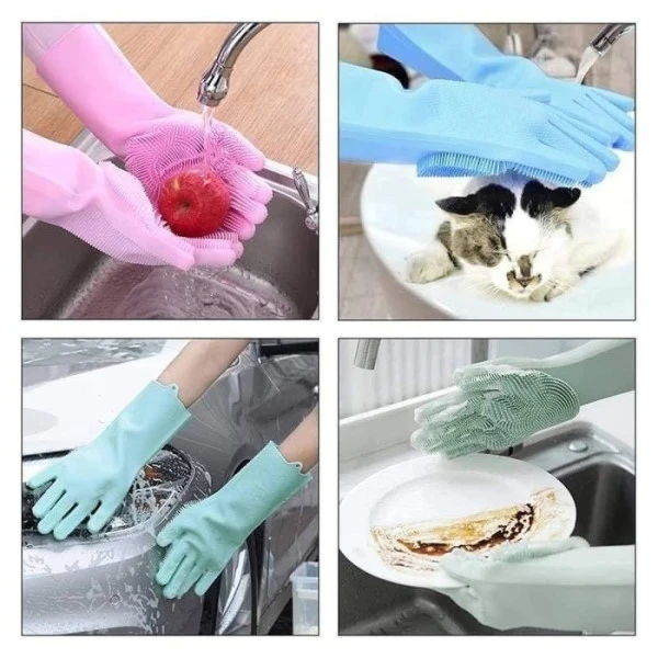 Reusable Multipurpose Magic Silicone Hand Gloves